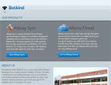 Tablet Screenshot of botkind.com